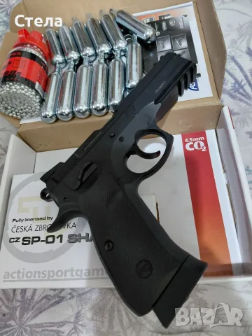 Въздушен пистолет CZ SP-01 SHADOW , снимка 2 - Въздушно оръжие - 56707179