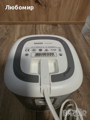 Безжична смарт тонколона Sonos Play:1, снимка 7 - Аудиосистеми - 56653247
