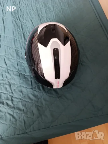 Каска Spartan Carbon Skin, снимка 7 - Спортна екипировка - 56732309