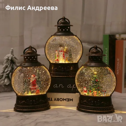 Коледен снежен глобус