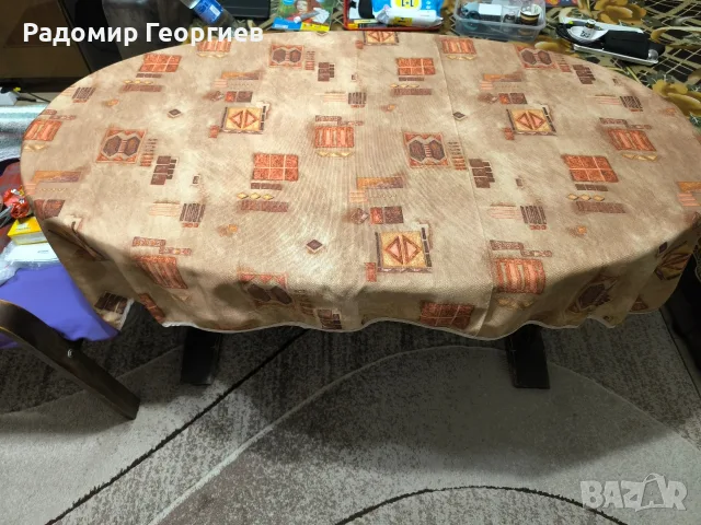 Разтегателна холна маса масивно дърво 