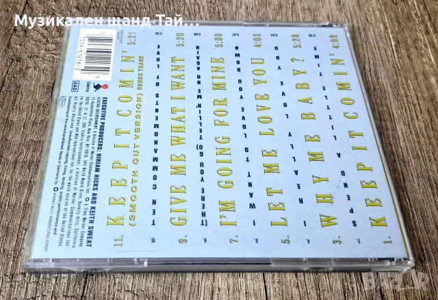 Компакт Дискове - Поп Рок: Keith Sweat - Keep It Comin`, снимка 2 - CD дискове - 56746572