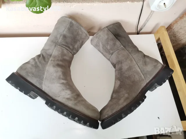 Ботуши Wear light Естествен велур 39н., снимка 4 - Дамски ботуши - 56685558