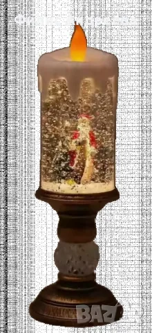 Коледна LED свещ, снимка 5 - Лед осветление - 56554304