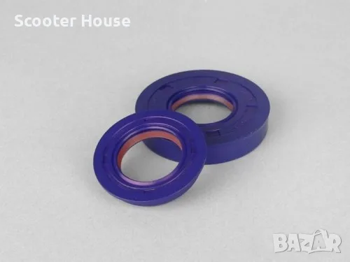 Семеринги колянов вал Polini PTFE FKM 285.0002 Minarelli 50 — нови