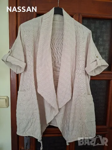 Лятна туника / наметка в цвят екрю, размер XL/XXL ми