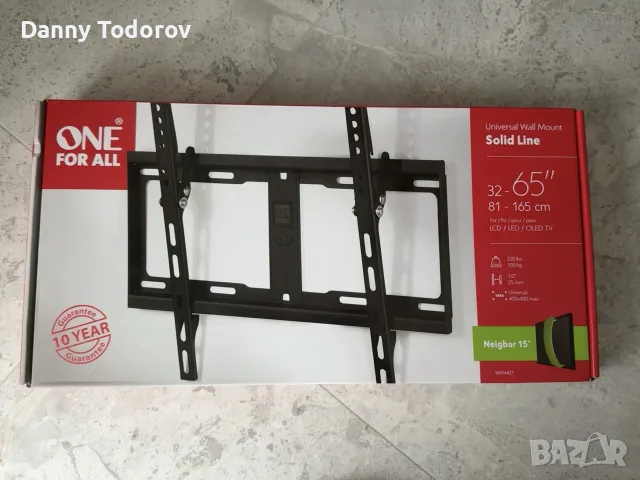 Нова стенна стойка за телевизор One For All WM4421 – 32–65”