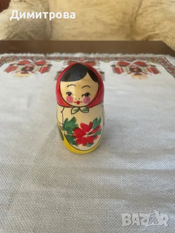 Дървени матрьошки - 5 бр., снимка 4 - Антикварни и старинни предмети - 56635525
