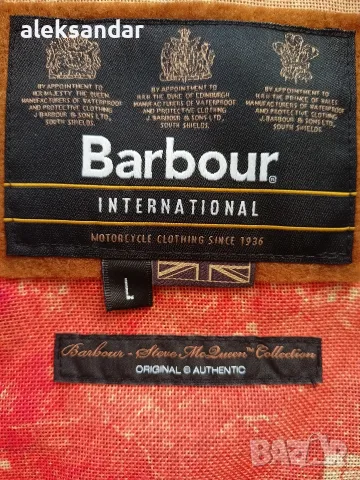 Barbour Steve McQueen Яке, снимка 5 - Якета - 56639531