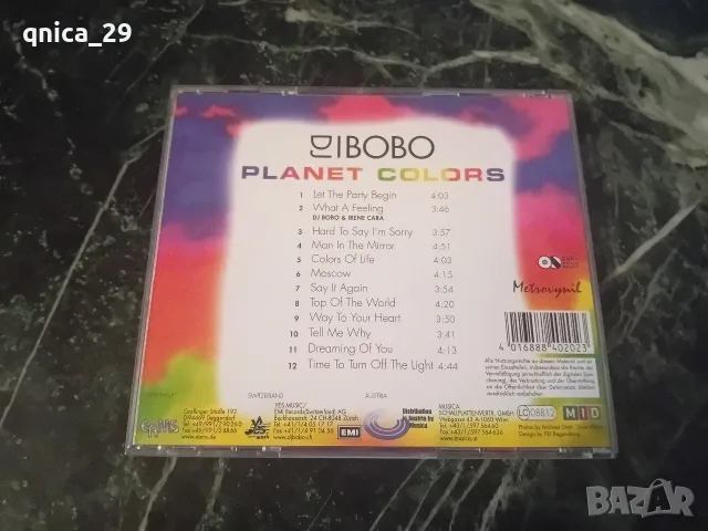 DJ Bobo - Planet Colors, снимка 4 - CD дискове - 56706849