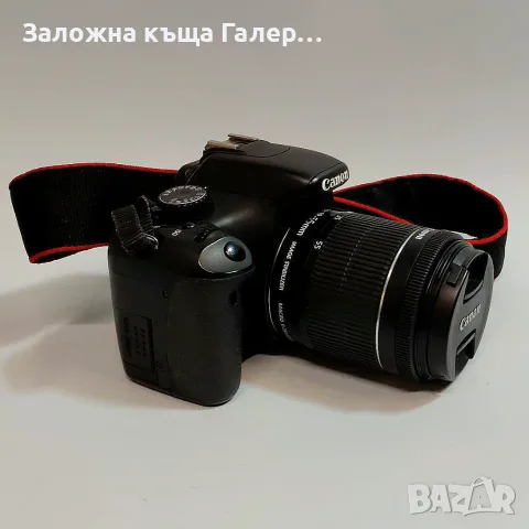 Фотоапарат Canon EOS 550D с обектив Canon EF-S 18–55 mm IS STM
