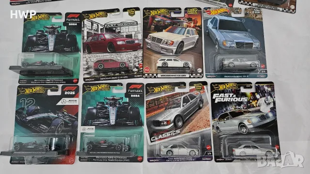 Hot Wheels Mercedes Premium колички , снимка 3 - Коли, камиони, мотори, писти - 56548067