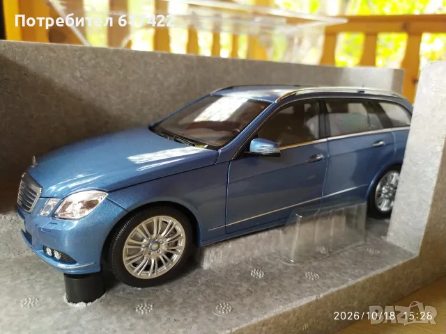 1:18 Метален модел на Mercedes S212 E-Klasse T-Modell