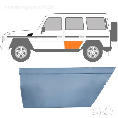 Ремонтен панел за задна врата (нисък) Mercedes G-Class W460/W461/W463 (1979+) - ляво/дясно