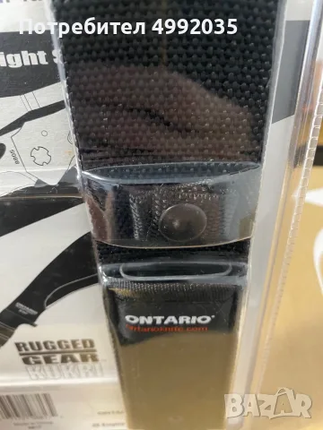Ловен нож Ontario Spec Plus Guthook 08817, снимка 10 - Екипировка - 56683407