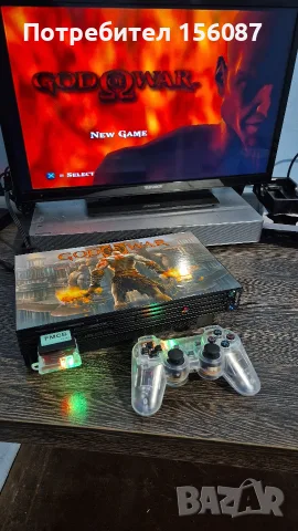 ✅ PS2 GOD OF WAR SKIN хакнат 100+ игри HDD