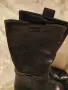 Charles & Keith Ботуши до прасец с двойни езичета - Черни, снимка 12