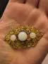 Винтидж ажурна брошка , снимка 1