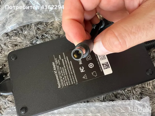 Захранващ адаптер за лаптоп Dell , снимка 4 - Лаптоп аксесоари - 56634798