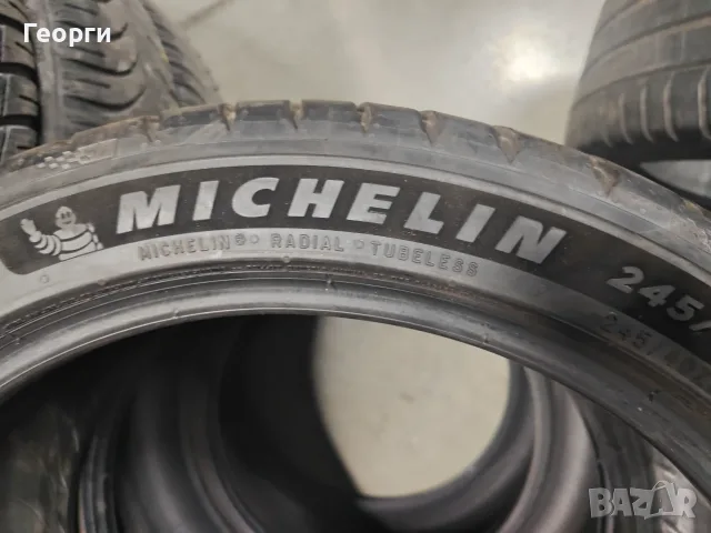 2бр.летни гуми 245/40/18 Michelin, снимка 3 - Гуми и джанти - 56733645