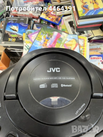 Аудио микроститема JVC RD-E661B-DAB, снимка 4 - Аудиосистеми - 56679876