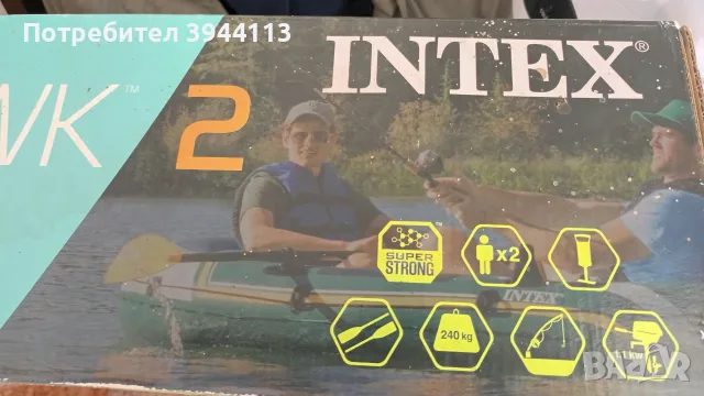 Продавам надуваема лодка, снимка 3 - Воден транспорт - 56643594