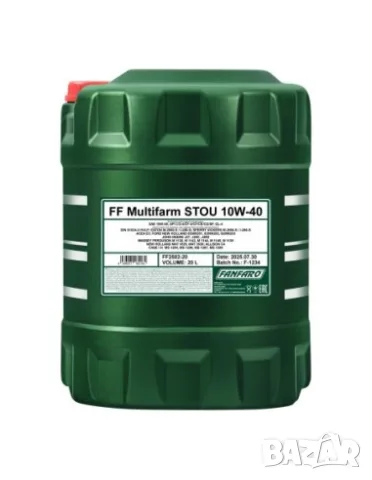 Моторно масло FANFARO Multifarm Stou 10W-40 20 л