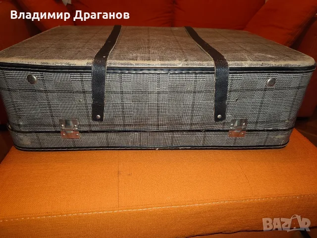 Ретро куфар, голям, снимка 4 - Антикварни и старинни предмети - 56729399