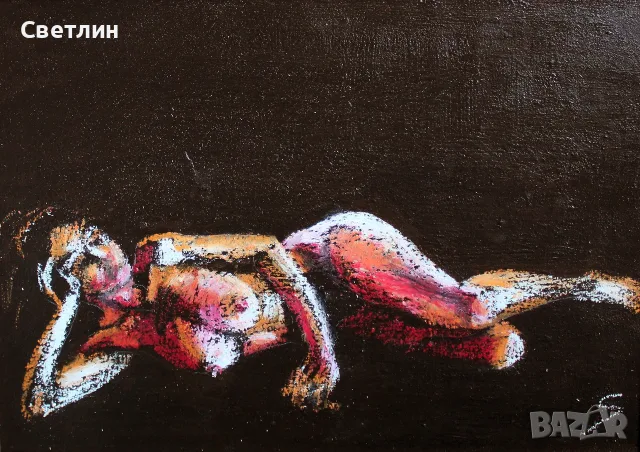 Еротични картини малък формат, снимка 2 - Картини - 56608717