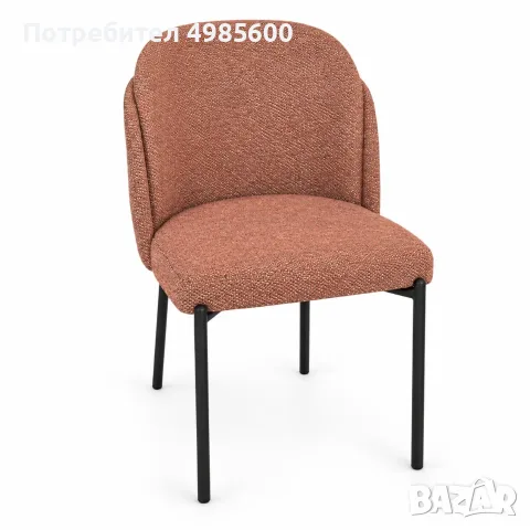 Трапезен стол Vela - Lamferi, снимка 5 - Столове - 56596877