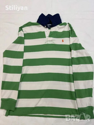 Polo Ralph Lauren (Поло Ралф Лорън) мъжка раирана блуза в стил ръгби