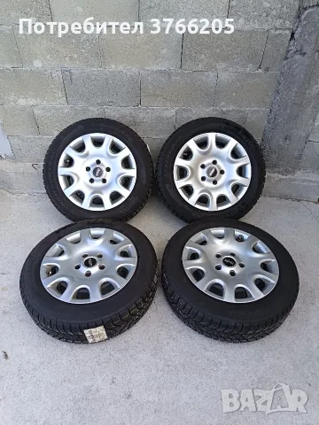 15ки джанти 5х112 от Mini със зимни гуми Pirelli 