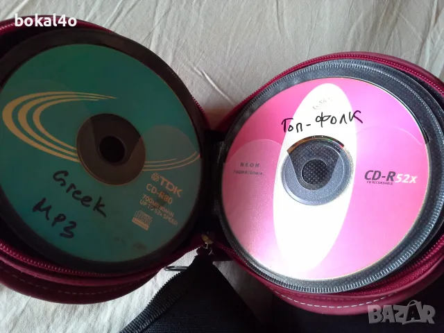 Класьори за дискове с дискове в тях, снимка 4 - CD дискове - 56732276