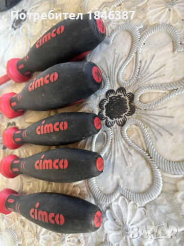 изолирани отвертки Cimco Germany, снимка 2 - Отвертки - 56636709