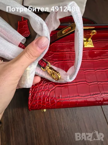Дамска чанта Hermes, снимка 7 - Чанти - 56643067
