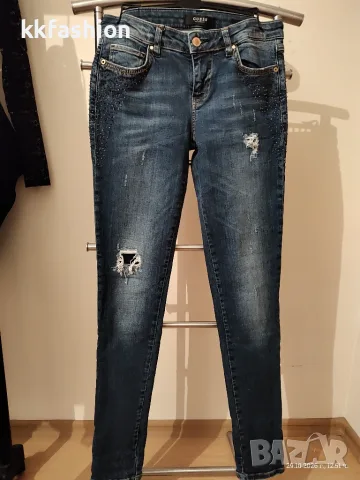 Дамски дънки Guess Los Angeles , снимка 3 - Дънки - 56727618