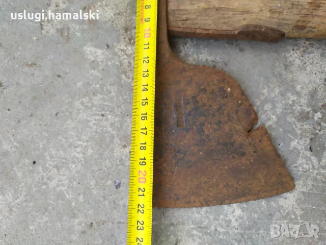 Стара брадва  Polet Borsbeke, снимка 9 - Антикварни и старинни предмети - 56747830