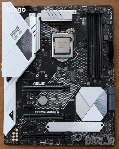 продавам Asus prime Z390-A + Intel i9-9900K