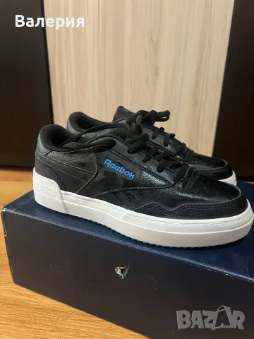 Дамски черни кецове Reebok, снимка 2 - Кецове - 56646588
