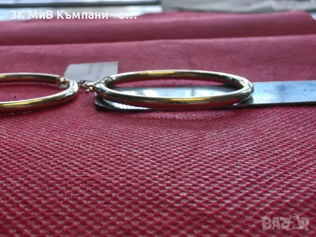 Златни обеци 4.46гр 14к , снимка 2 - Обеци - 56565498