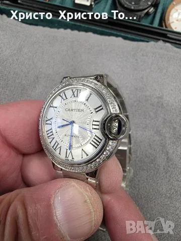 Дамски луксозен часовник  Cartier , снимка 3 - Дамски - 56715731