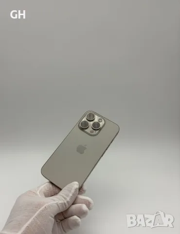 iPhone 15 Pro 128 Gb Natural Titanium | Като нов | , снимка 5 - Apple iPhone - 56639926
