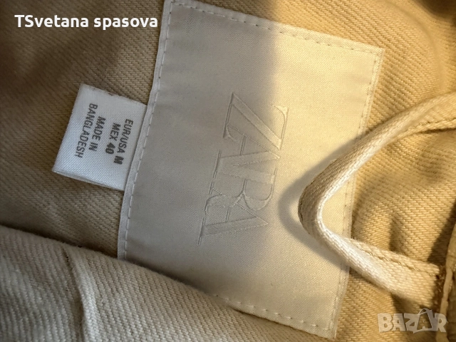 яке zara M размер нов , снимка 3 - Якета - 56620508