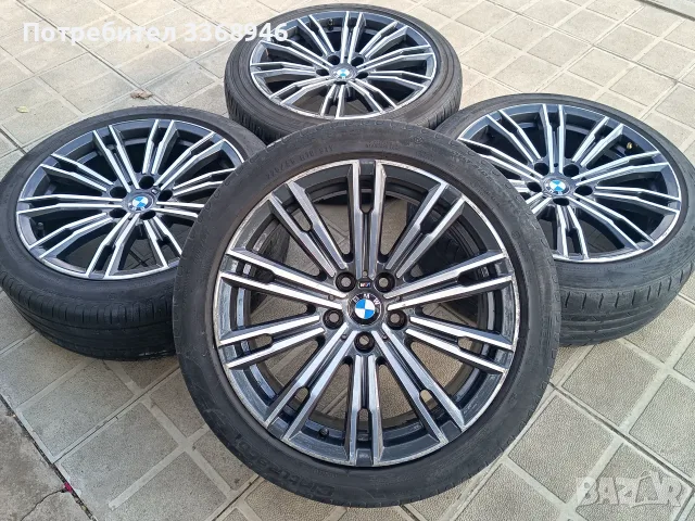 ДЖАНТИ BMW Style 790m 18" 5x112 спорт пакет с гуми ПОДАРЪК G20 G21 G28 G30 G31