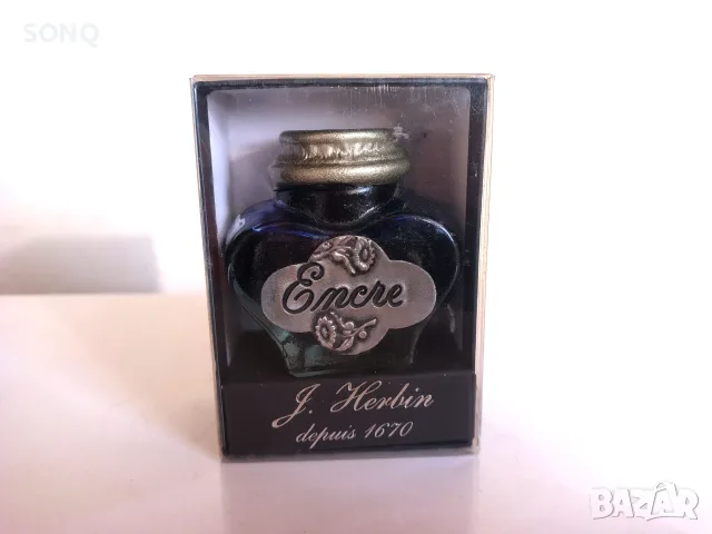 Уникално Рядко Френско Мастило - J. Herbin depuis 1670