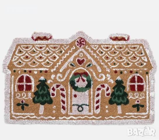 Коледна изтривалка GINDERBR HOUSE 45Х75