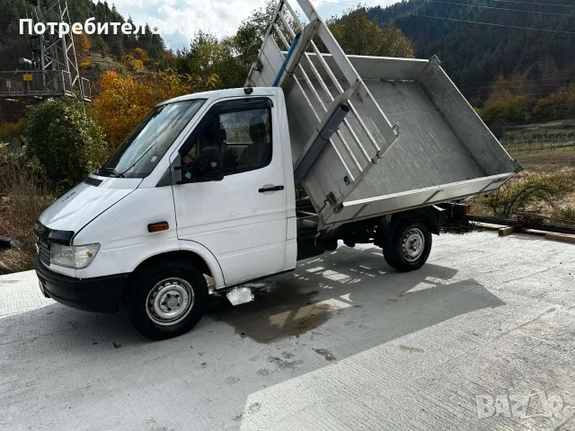 Тристаен самосвал Мерцедес 312д, снимка 8 - Камиони - 56665137