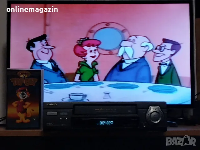 Рядка видеокасета TOP CAT 1961 VHS, снимка 12 - Анимации - 56709168