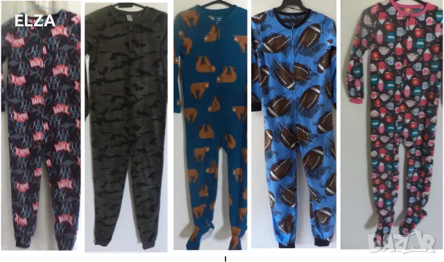 поларени пижамки за 7-8 години