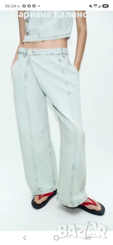 Дънков комплект Zara , снимка 11 - Дънки - 56566912